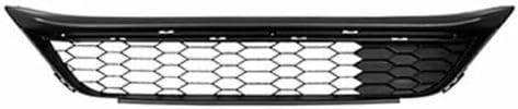 AUTOS PARTS PLUS Front Bumper Lower Grille Without Collision Warning Textured Direct Replacement Compatible With 2016-2017 Honda Accord HO1036126 71152T2FA50