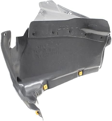 Front Section Fender Liner Left Driver Side Direct Replacement Compatible With 2017-2018 Audi A4 AU1248134 8W0853887A-PFM
