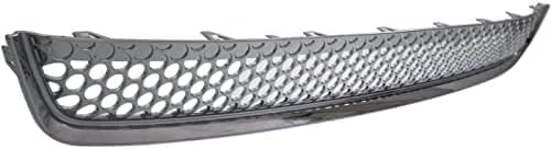 Front Bumper Grille Chrome Direct Replacement Compatible With 2011-2012 GMC Acadia GM1036150 25963852