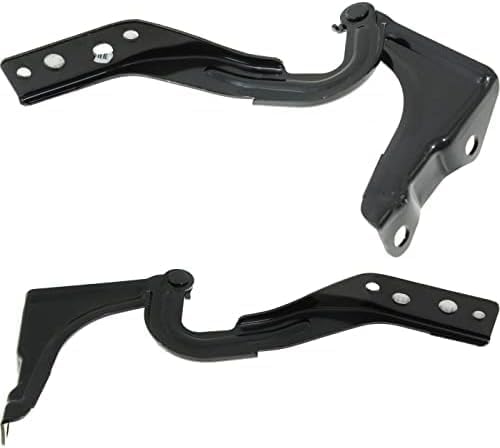 Set of 2 Front Hood Hinge Steel Right Passenger & Left Driver Side Direct Replacement Compatible with 2017-2022 Honda CR-V HO1236153 HO1236154 60120TLAA00ZZ 60170TLAA00ZZ