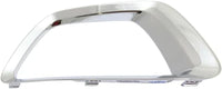 Front Fog Light Molding Chrome Left Driver Side Direct Replacement Compatible With 2015-2020 Chevrolet Colorado GM1038175 22925740