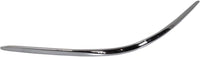 Front Bumper Molding Chrome Right Passenger Side Direct Replacement Compatible With 2000-2002 Mercedes Benz S-Class MB1059102 2208850274
