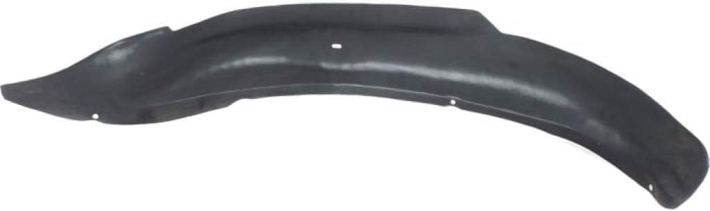 Front Fender Liner Left Driver Side Direct Replacement Compatible With 1992-1996 Ford E-Series FO1250108 F2UZ16103A