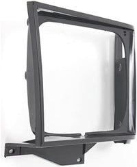 Set Of 2 Front Head Light Door Bezel Primed Left Driver & Right Passenger Side Direct Replacement Compatible With 1982-1990 S10 Pickup GM2513127 GM2512127 15653682 15653681