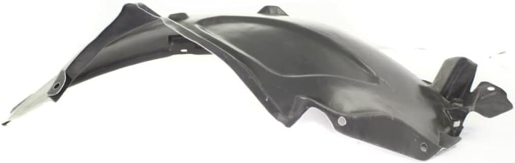Front Fender Liner Rear Section Right Passenger Side Direct Replacement Compatible With 2009-2013 Infiniti FX35 / 2014-2017 QX70 IN1249118 638421CA0A