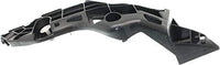 Set Of 2 Front Bumper Bracket Plastic Left Driver & Right Passenger Side Direct Replacement Compatible With 2017-2019 Toyota Highlander TO1043133 TO1042133 521450E080 521460E080