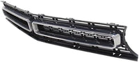 Front Grille Textured Shell And Insert With Chrome Molding Direct Replacement Compatible With 2015-2022 Dodge Challenger CH1200389 68259754AD