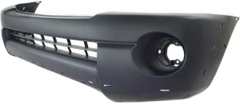 Front Bumper Cover Textured + Lower Valance Primed Plastic Left Driver & Right Passenger Side Direct Replacement Compatible With 2005-2011 Toyota Tacoma TO1000305 TO1093127 TO1093128