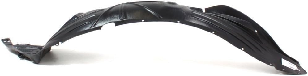 Front Fender Liner Left Driver Side Direct Replacement Compatible With 2007-2008 Honda Element HO1248129 74151SCVA90
