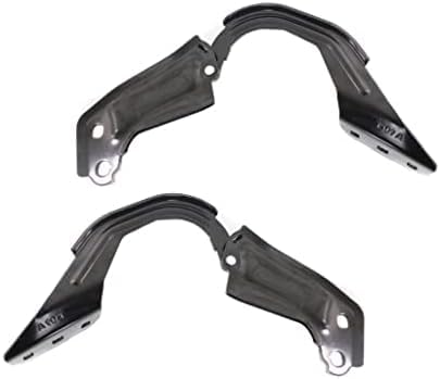 Set of 2 Front Hood Hinge Steel Left Driver & Right Passenger Side Direct Replacement Compatible with 2017-2019 Lincoln MKC/Ford Escape FO1236175 FO1236174 GJ5Z16796A GJ5Z16797A