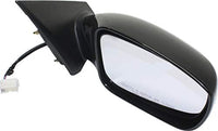 Set Of 2 Front Power Mirror Manual Folding Non-Heated Primed Left Driver & Right Passenger Side Direct Replacement Compatible With 2011-2014 Hyundai Sonata HY1320165 HY1321165