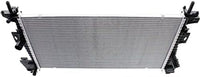 Front Radiator Aluminum Core Direct Replacement Compatible With 2012-2018 Ford Focus FO3010301 CV6Z8005A