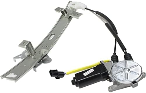 Front Power Window Regulator with Motor Left Driver Side Direct Replacement Compatible with 1991-1996 Dodge Stealth/Mitsubishi 3000GT MB641281