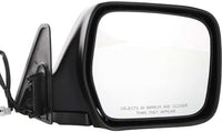 Set Of 2 Front Power Mirror Manual Folding Non-Heated Primed Right & Left Side Direct Replacement Compatible With 1990-1997 Toyota Land Cruiser / 1996-1997 Lexus LX450 TO1320146