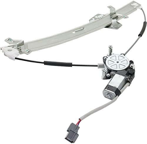 Front Power Window Regulator with Motor Right Passenger Side Direct Replacement Compatible with 2003-2007 Honda Accord HO1351109 72210SDAA02