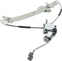 Front Power Window Regulator with Motor Right Passenger Side Direct Replacement Compatible with 2003-2007 Honda Accord HO1351109 72210SDAA02