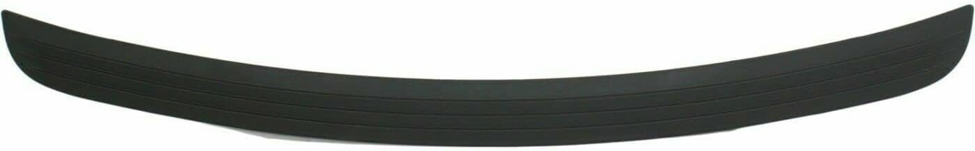 Front Bumper Face Bar Chrome + Upper Cover Primed + Molding Step Pad Direct Replacement Compatible With 2002-2005 Dodge Ram 1500 2500 3500 CH1002383 CH1000338 CH1019102 55077946AB