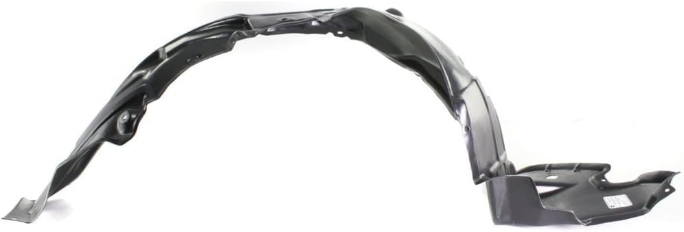 Front Fender Liner Left Driver Side Direct Replacement Compatible With 2008-2014 Lexus IS F LX1248108 5380653030