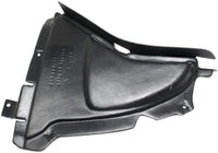 Front Lower Section Fender Liner Plastic Right Passenger Side Direct Replacement Compatible With 2010-2017 BMW 5-Series BM1251128 51757193494