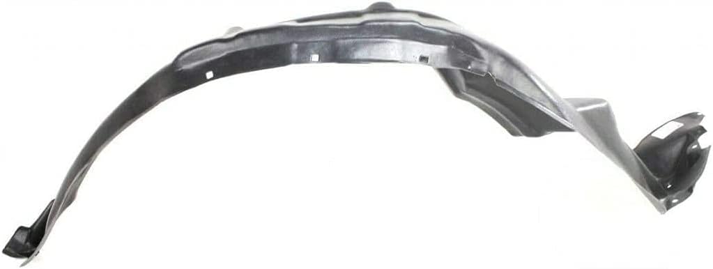 Front Fender Liner Right Passenger Side Direct Replacement Compatible With 2001-2004 Toyota Sequoia / 2004-2006 Toyota Tundra TO1249127 538750C020