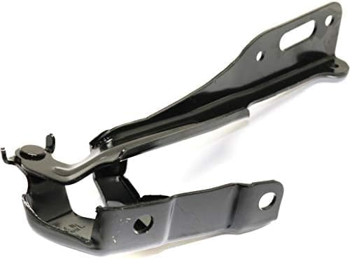 Front Hood Hinge Steel Left Driver Side Direct Replacement Compatible with 2016-2021 Honda Civic HO1236144 60170TBAA00ZZ