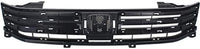 Front Bumper Upper Grille Primed Shell And Insert Plastic Direct Replacement Compatible With 2010-2011 Honda Insight HO1200208 71121TM8G01