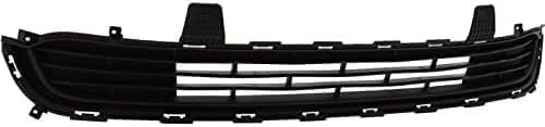 Front Bumper Grille Textured Dark Gray Plastic Direct Replacement Compatible With 2016-2018 Kia Optima KI1036140 86560D5000