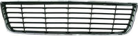 Front Bumper Grille Chrome Shell With Dark Gray Insert Plastic Direct Replacement Compatible With 2006-2011 Chevrolet Impala GM1036106 10333711