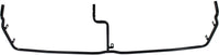 Front Grille Mounting Bracket Direct Replacement Compatible with 1994-2001 Dodge Ram 1500 / 1994-2002 2500 3500 CH1207102 55076476AB