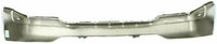 Front Bumper Chrome + Upper Cover Primed + Lower Valance Textured Fog Lights Right & Left Side Direct Replacement Compatible With For GMC Sierra 1999-2002 / Yukon 2000-2006 1500 2500