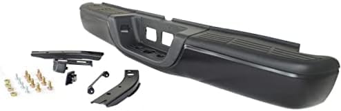 Step Bumper Assembly Primed Steel Direct Replacement Compatible With 2000-2006 Toyota Tundra TO1103108 521510C011-PFM