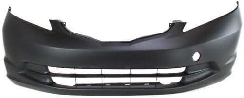 Front Bumper Cover Primed Direct Replacement Compatible With 2009-2014 Honda Fit HO1000265 04711TK6A80ZZ
