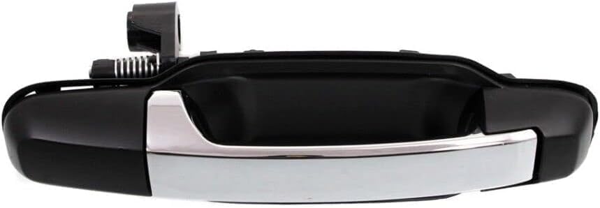 Front & Rear Exterior Door Handle Primed Bezel with Chrome Lever Left and Right Side Direct Replacement Compatible with Kia Sorento 2003-2009 KI1521112 KI1520112 KI1311112 KI1310112