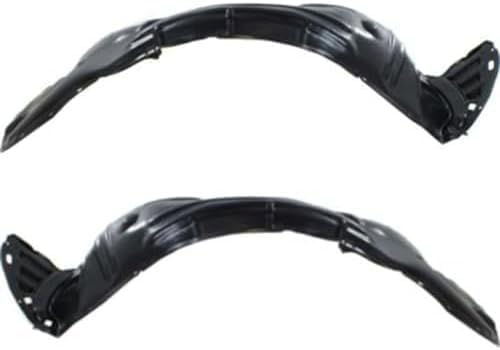 Set Of 2 Front Fender Liner Right Passenger & Left Driver Side Direct Replacement Compatible With 2011-2013 Honda Odyssey HO1249141 HO1248141 74101TK8A00 74151TK8A00 Visit the AUTOS PARTS PLUS Store
