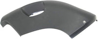 Front Bumper End Cap With Fog Light Hole Primed Left Driver Side Direct Replacement Compatible With 2003-2006 Volvo XC90 VO1016101 86269560