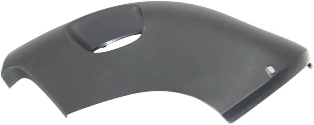 Set Of 2 Front Bumper End Cap With Fog Light Hole Primed Left Driver & Right Passenger Side Direct Replacement Compatible With 2003-2006 Volvo XC90 VO1017101 VO1016101 86483351