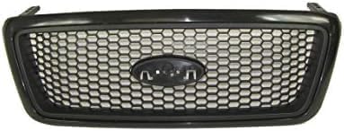 Front Grille PTM Shell With Honeycomb Insert Direct Replacement Compatible With 2004-2006 Ford F-150 FO1200415 4L3Z8200CAPTM
