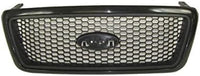 Front Grille PTM Shell With Honeycomb Insert Direct Replacement Compatible With 2004-2006 Ford F-150 FO1200415 4L3Z8200CAPTM