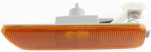 Set Of 2 Front Side Marker Lamp Lens And Housing Right & Left Side Direct Replacement Compatible With 1999-2006 Volkswagen Golf / 1999-2007 Jetta/GTI / 1999-2002 Cabrio VW2551104