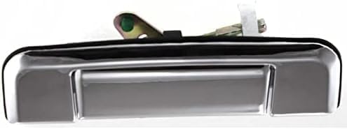Tailgate Handle Chrome Plastic Direct Replacement Compatible with 1989-1995 Toyota Pickup TO1915104 690900K060