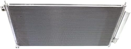 Front AC Condenser Aluminum Core Direct Replacement Compatible With 2012-2015 Honda Civic / 2013-2022 Acura ILX HO3030156 80110TR0A02