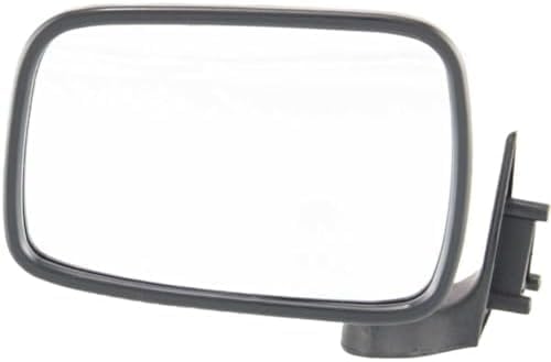 Set Of 2 Front Mirror Manual Folding Non-Heated Chrome Right Passenger & Left Driver Side Direct Replacement Compatible With 1986-1993 Mazda Pickup MA1320110 MA1321110 UE5569180