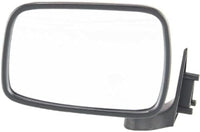 Set Of 2 Front Mirror Manual Folding Non-Heated Chrome Right Passenger & Left Driver Side Direct Replacement Compatible With 1986-1993 Mazda Pickup MA1320110 MA1321110 UE5569180