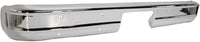Rear Bumper Face Bar Chrome Steel Direct Replacement Compatible With 1973-1980 Chevrolet & GMC C/K Series GM1102287 6272566