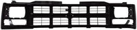 Front Grille Painted Silver Gray Shell And Cross Bar Insert Direct Replacement Compatible With 1994-2000 GMC C/K Series / 1994-1999 Suburban GM1200358 15709236