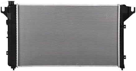 Front Radiator Aluminum Core Direct Replacement Compatible With 1998-2002 Dodge Ram 1500 2500 3500 CH3010151 52029189AD