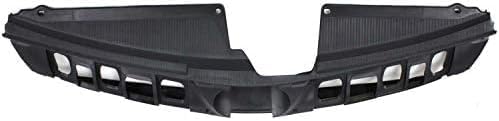 Front Lower Grille Insert Matte Black Plastic Direct Replacement Compatible With 2006-2010 Toyota Sienna TO1200305 53111AE030