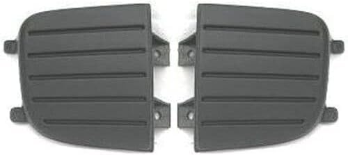 Set Of 2 Front Fog Light Cover Plastic Right Passenger & Left Driver Side Direct Replacement Compatible With 1999-2004 Nissan Pathfinder NI1039102 NI1038102 622562W500 622572W500