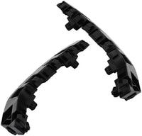 Set Of 2 Front Bumper Retainer Bracket Left Driver & Right Passenger Side Direct Replacement Compatible With 2016-2021 Honda Civic HO1033109 HO1032109 71193TBAA00 71198TBAA00