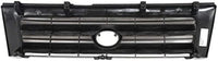 Front Grille Primed Shell And Insert Direct Replacement Compatible With 1998-2000 Toyota Tacoma TO1200211 5310004110C0